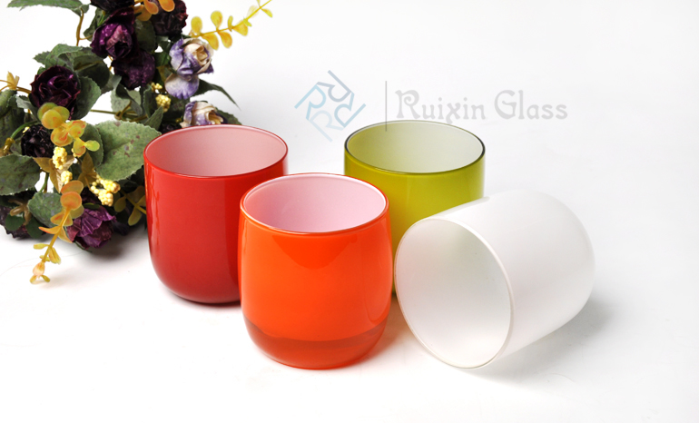 votive candles glass jar