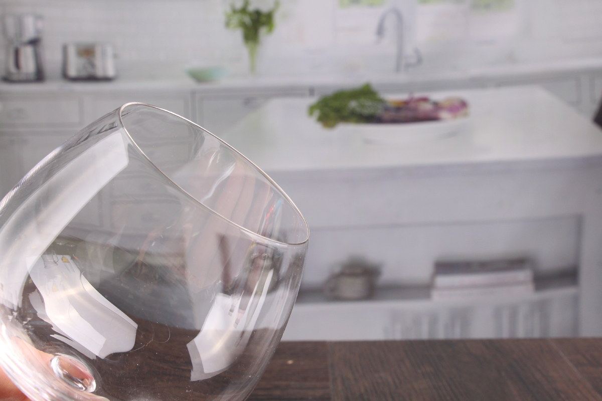 Lead free brandy glasses