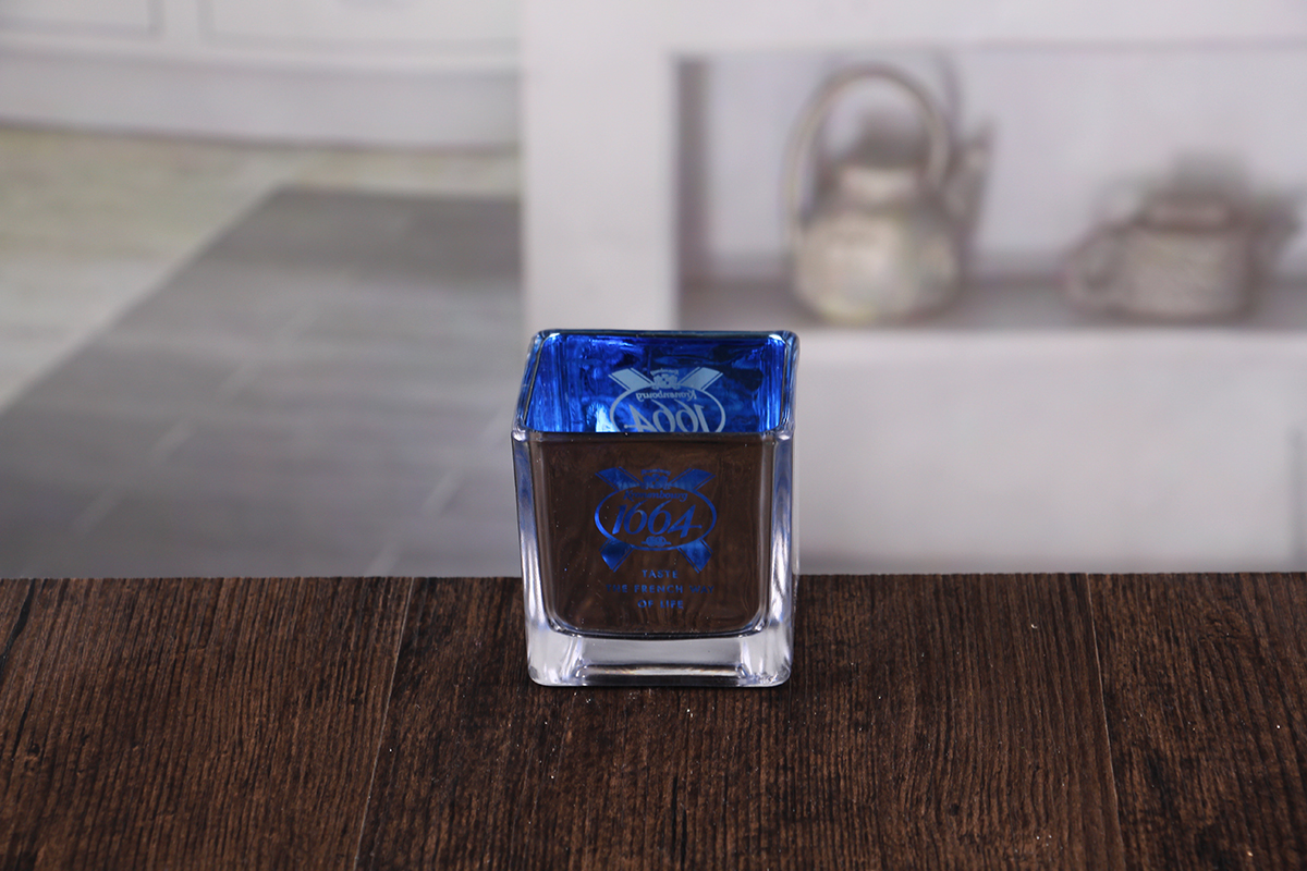 Square votive candle holders