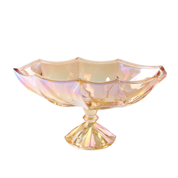 Creative Crystal Glass Fruit Plate