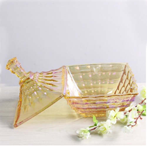 Gold Glass Bowl