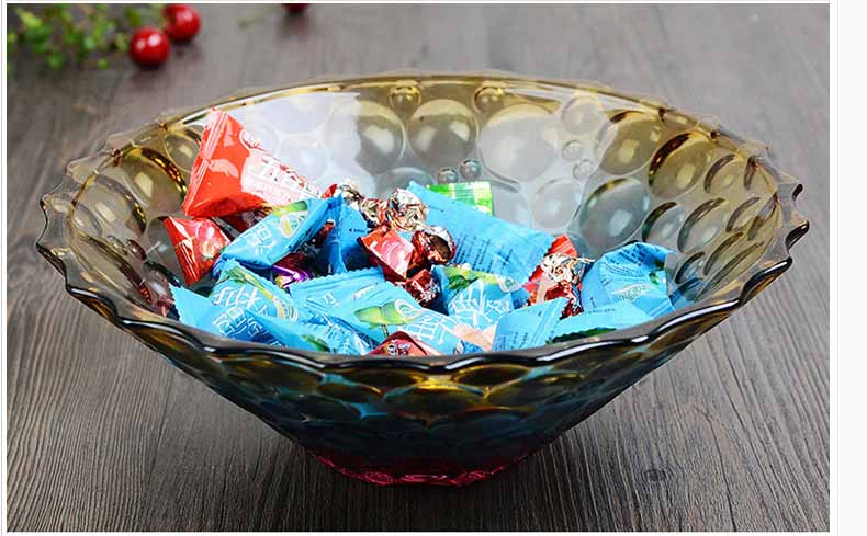 Glass fruit bowl set,glass plate and glass fruit bowls wholesale