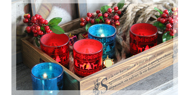 Decorative candle holders