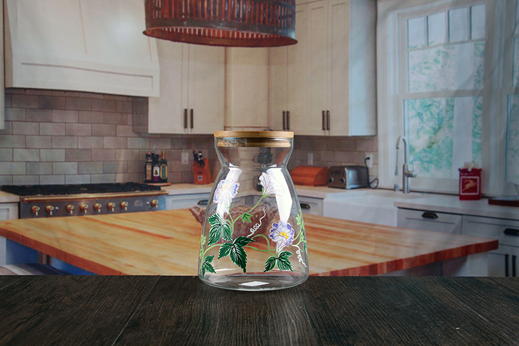 1000ml sealed glass jars