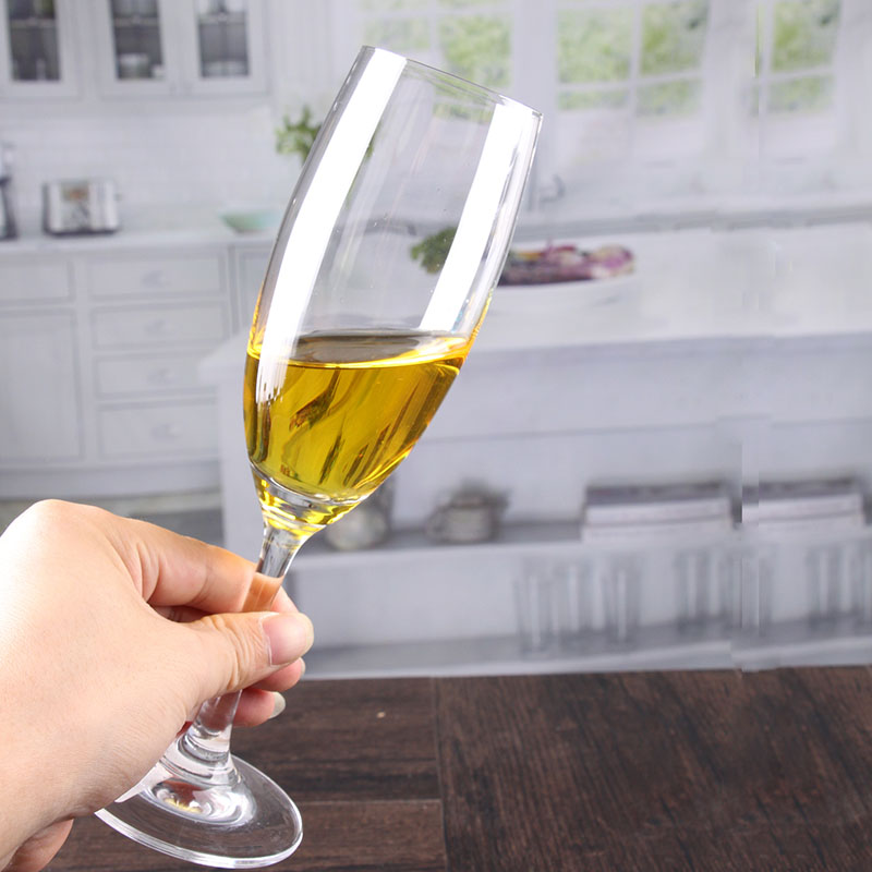 Champagne crystal glasses