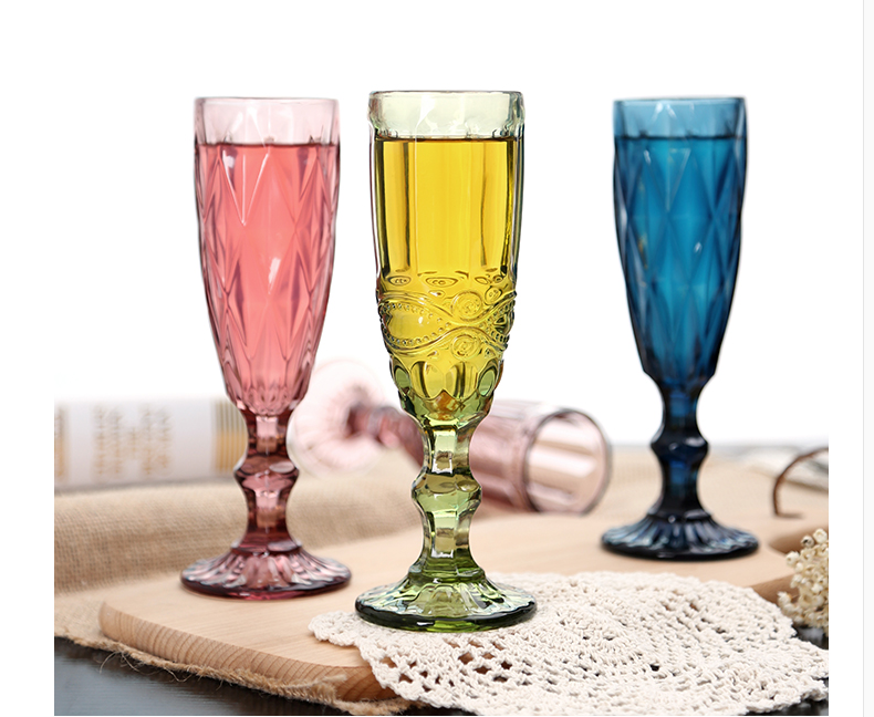 old fashioned champagne glasses