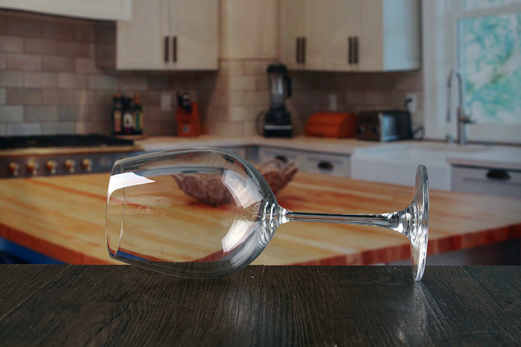 Eco friendly wine goblet