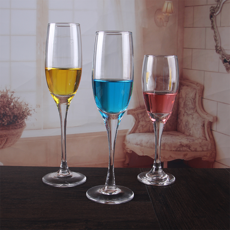 Champagne glasses crystal