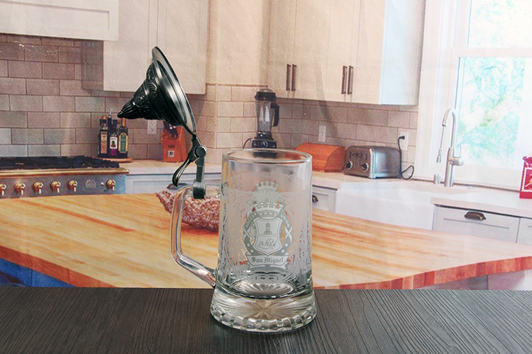 personalized beer glasses