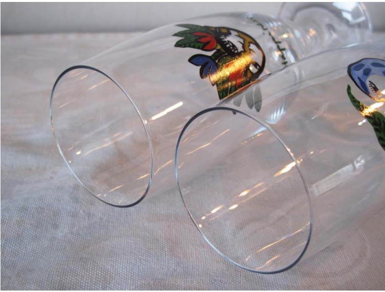  personalized hand painted wine glasses