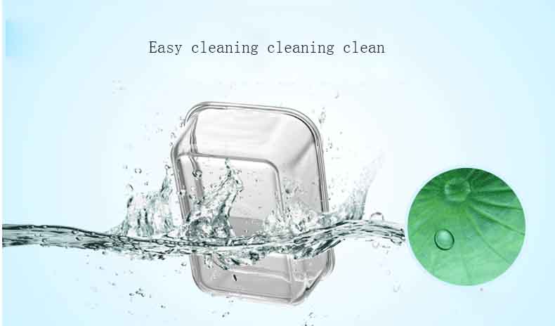 Glass food boxes with lid