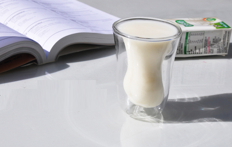 China hot exporter tumbler cups double walled glass mug cheap glass cups milk cup beer glass cups