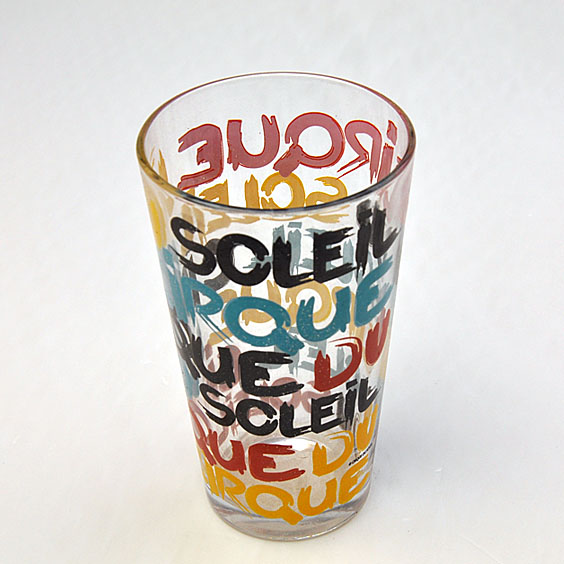 Christmas Wine Glass