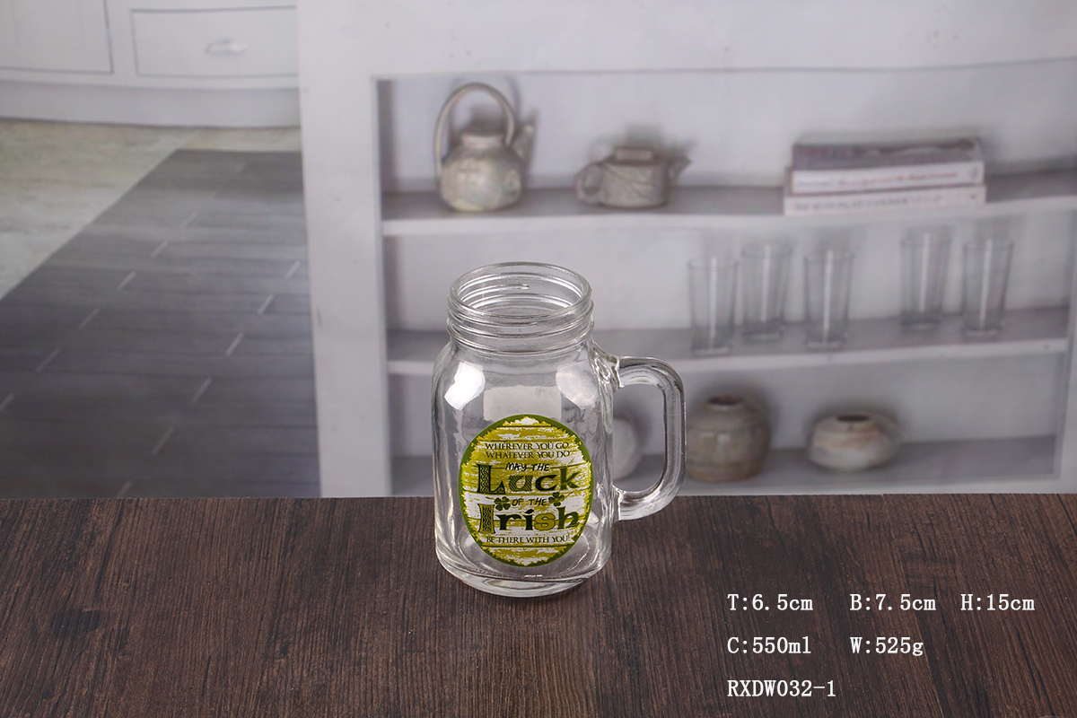 20 oz glass mason jar