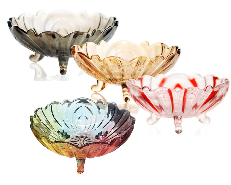 glass fruit dish