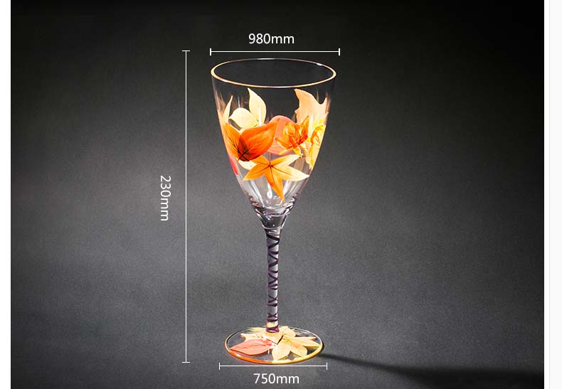 customized painted wine glasses