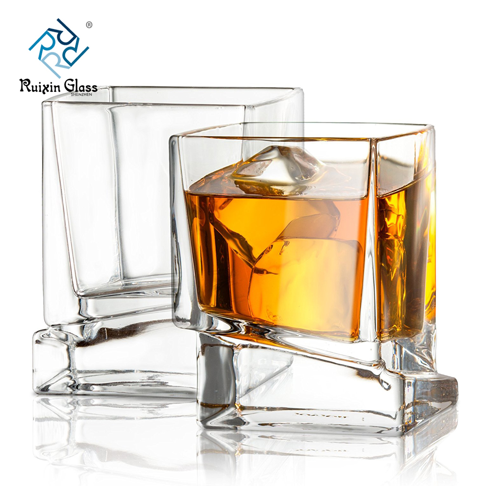 Why do whiskey glasses need to be customized?