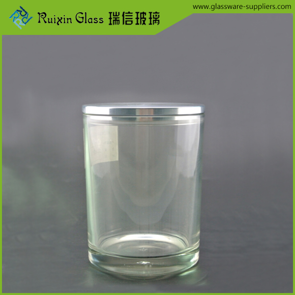 Clear Glass Gandle Holders