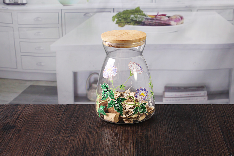 decal glass jars