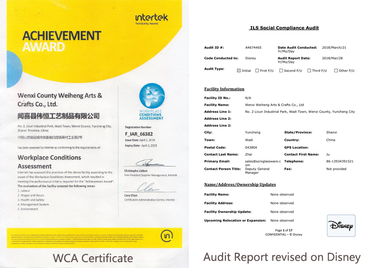Glass Candle Holder Audit Report revised