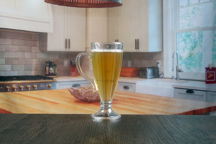 Unique beer mug with handle