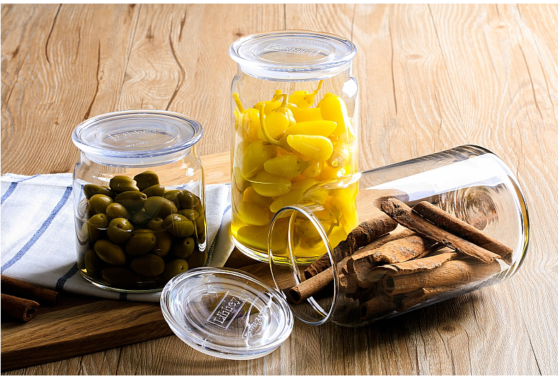 glass jar with lid wholesale