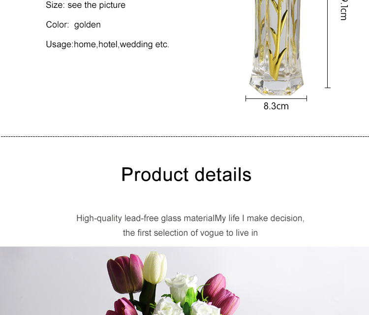 electroplating glass vase