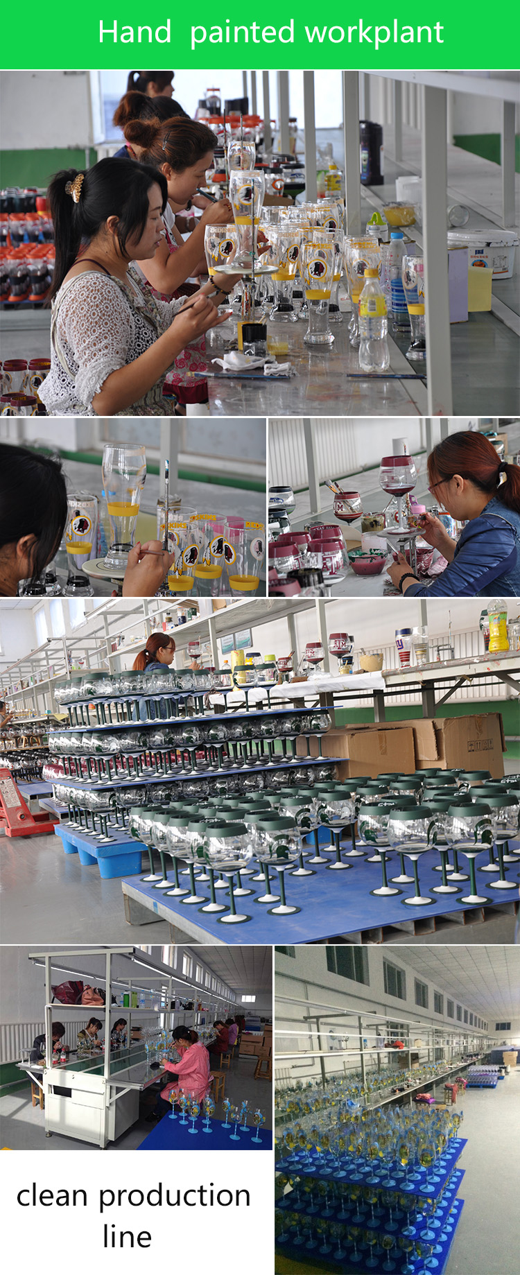 glassware suppliers,processing equipment,china production technology,hand painted workplant,Plating production process