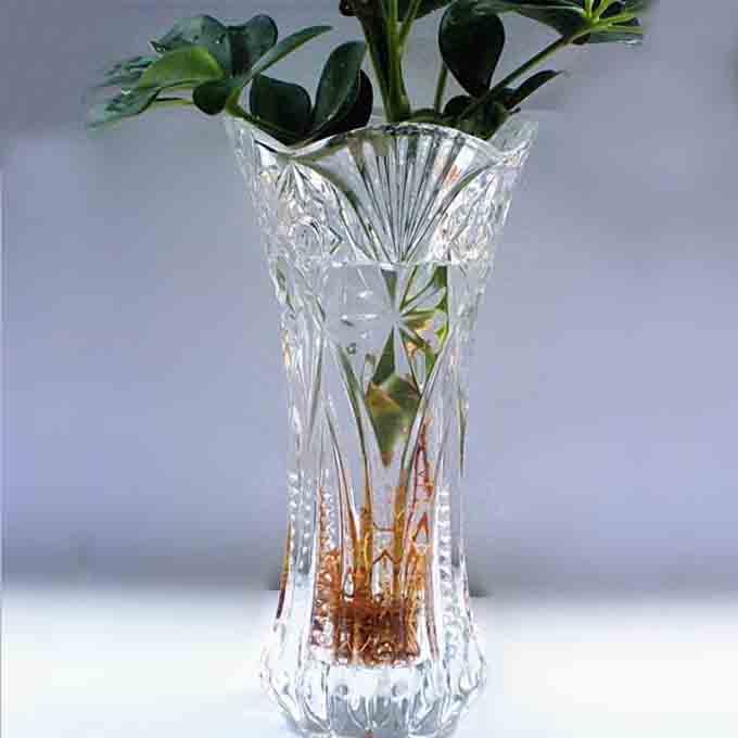 clear glass vases