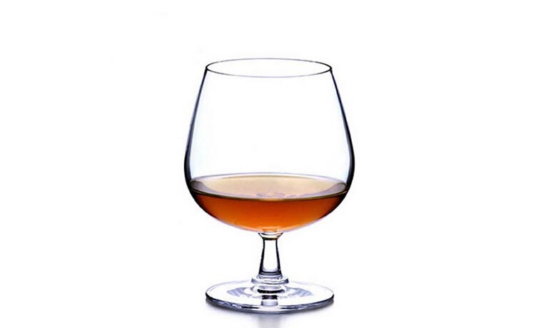 crystal brandy snifter glasses
