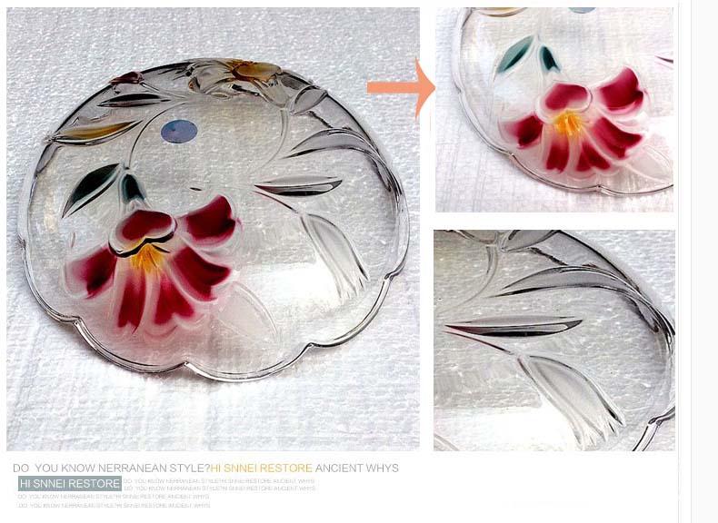 Creative fruit bowl fashion lead free crystal glass fruit bowl wholesale