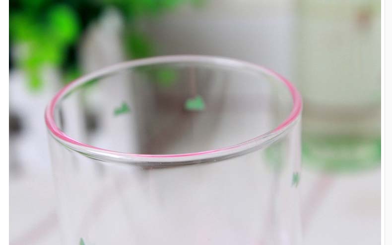 Colored drinking glasses 