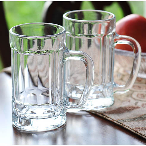 etched beer glasses