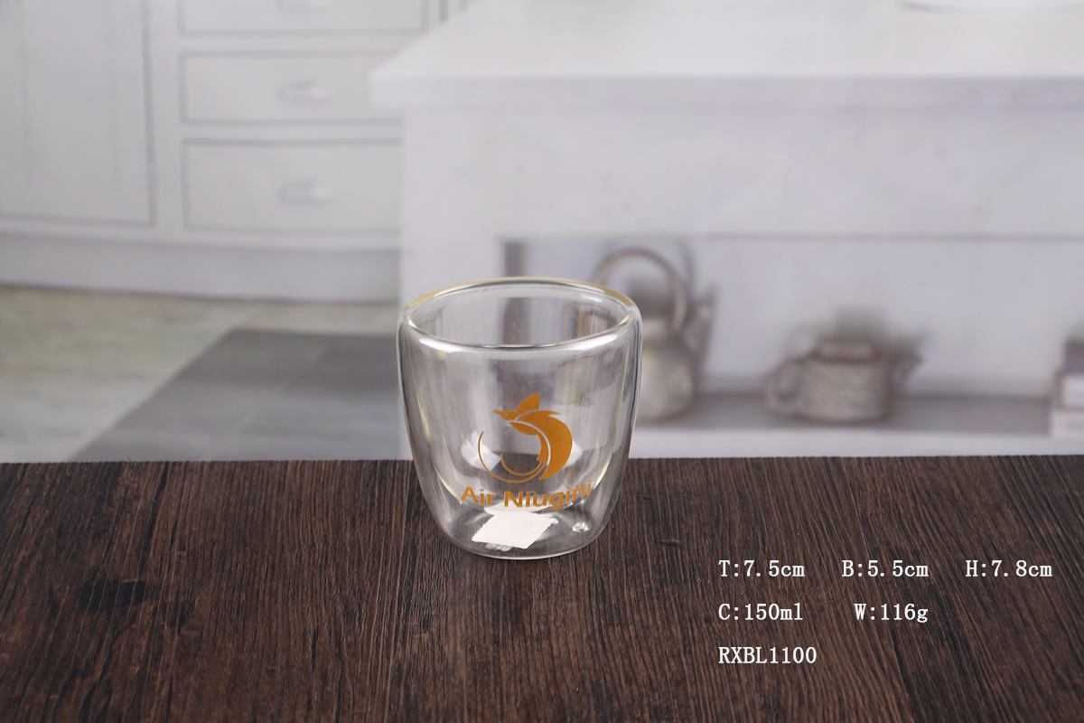 Customized Decal Double Wall Mugs