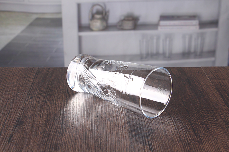 Embossed beer glasses