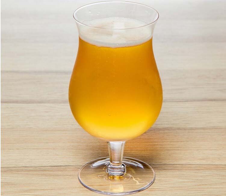 tulip shaped glasses