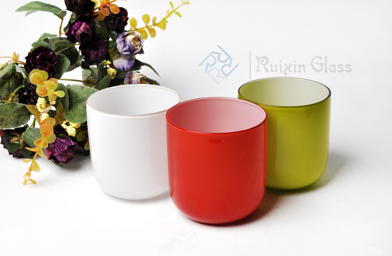 votive candles glass jar