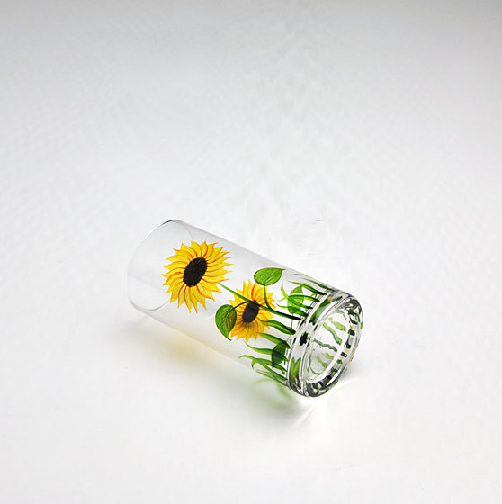 christmas wine glasses hand painted