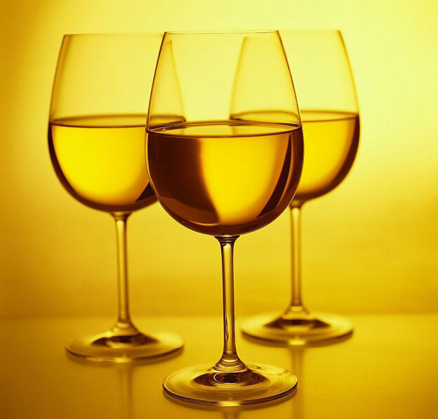 Effet de verre sur verre de vin