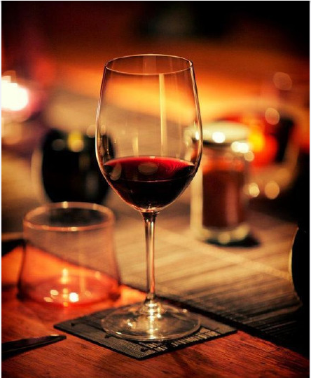 La vie est vraiment comme un verre de vin