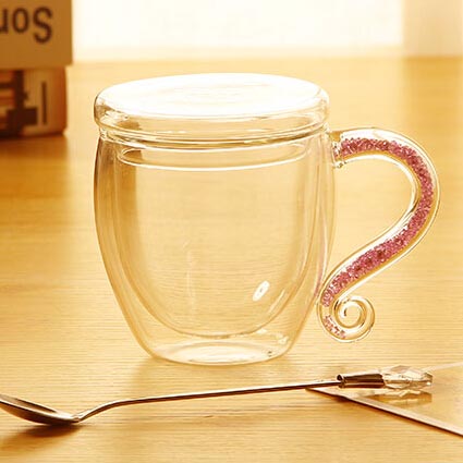 Wat is het voordeel van het gebruik van dubbele wand glazen beker