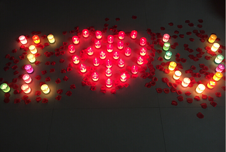 Odamı tealight mumluklarla nasıl süsleyeceğim?