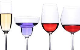 L'usine de verre de vin rouge en cristal sans plomb a frappé le prix de la chance