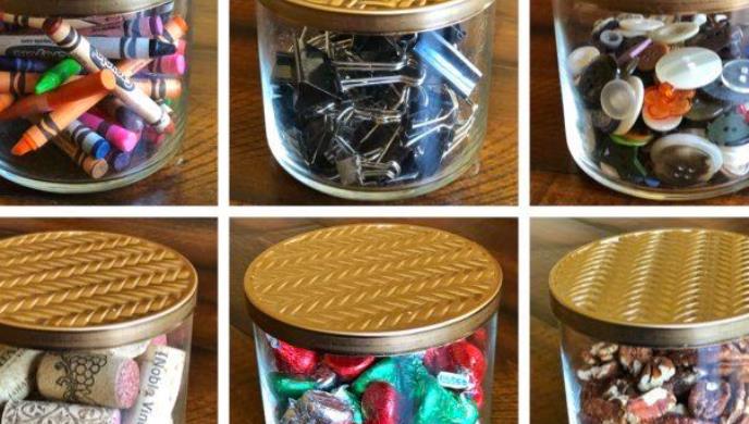 Repositionnez vos pots de bougies avec cette astuce facile