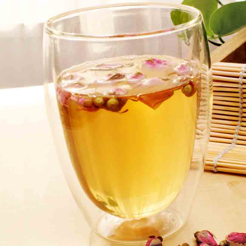 300ML çift duvar cam çay bardak üreticisi