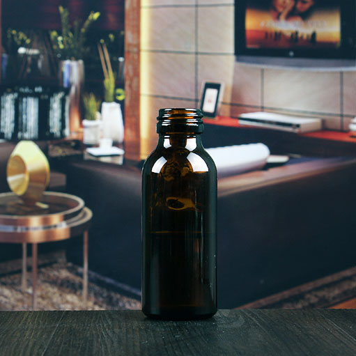 China glass bottle manufacturer 100 ml amber empty glass bottles supplier