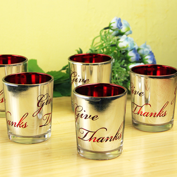 Bougeoir en verre, fournisseurs de verre bougie titulaire et fabricant