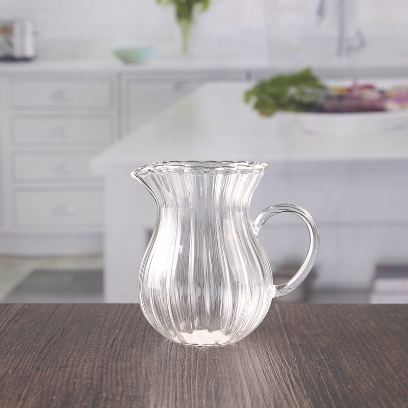 Decantador de vinho de vidro pequeno preço baixo com alça para venda