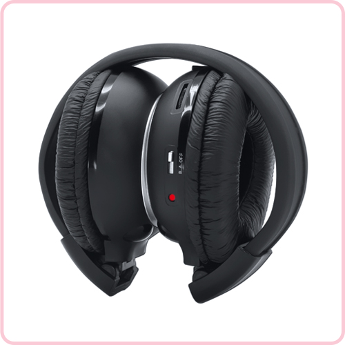 IR-308 высококачественных беспроводных наушников для автомобиля