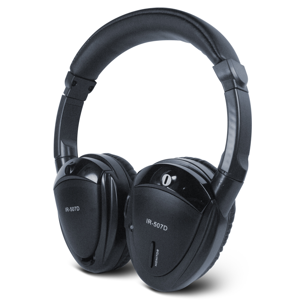 모니터 기능 무선 적외선 헤드폰 자동차 IR-507 D